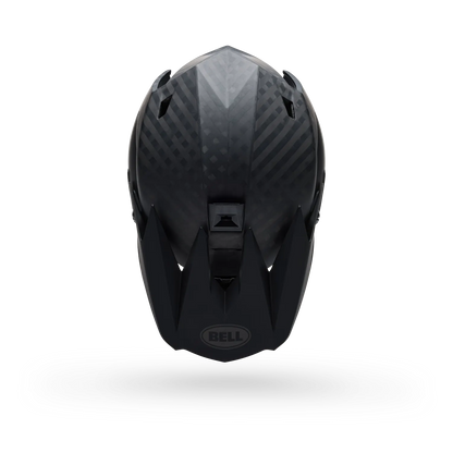 MTB-helm BELL FULL-10 SPHERICAL CARBON SOLID Mat zwart