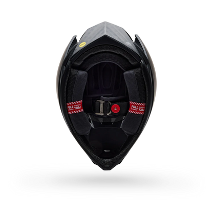 MTB-helm BELL FULL-10 SPHERICAL CARBON SOLID Mat zwart