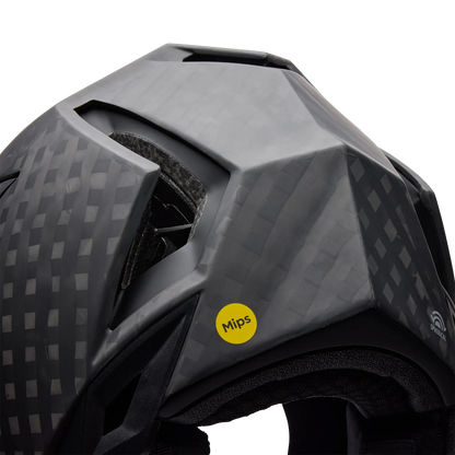 MTB-helm BELL FULL-10 SPHERICAL CARBON SOLID Mat zwart