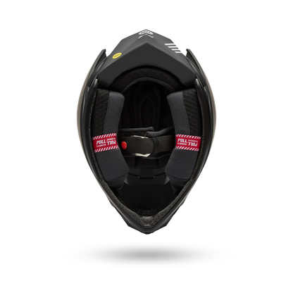 MTB-helm BELL FULL-10 MIPS SPHERICAL FASTHOUSE Zwart/Wit