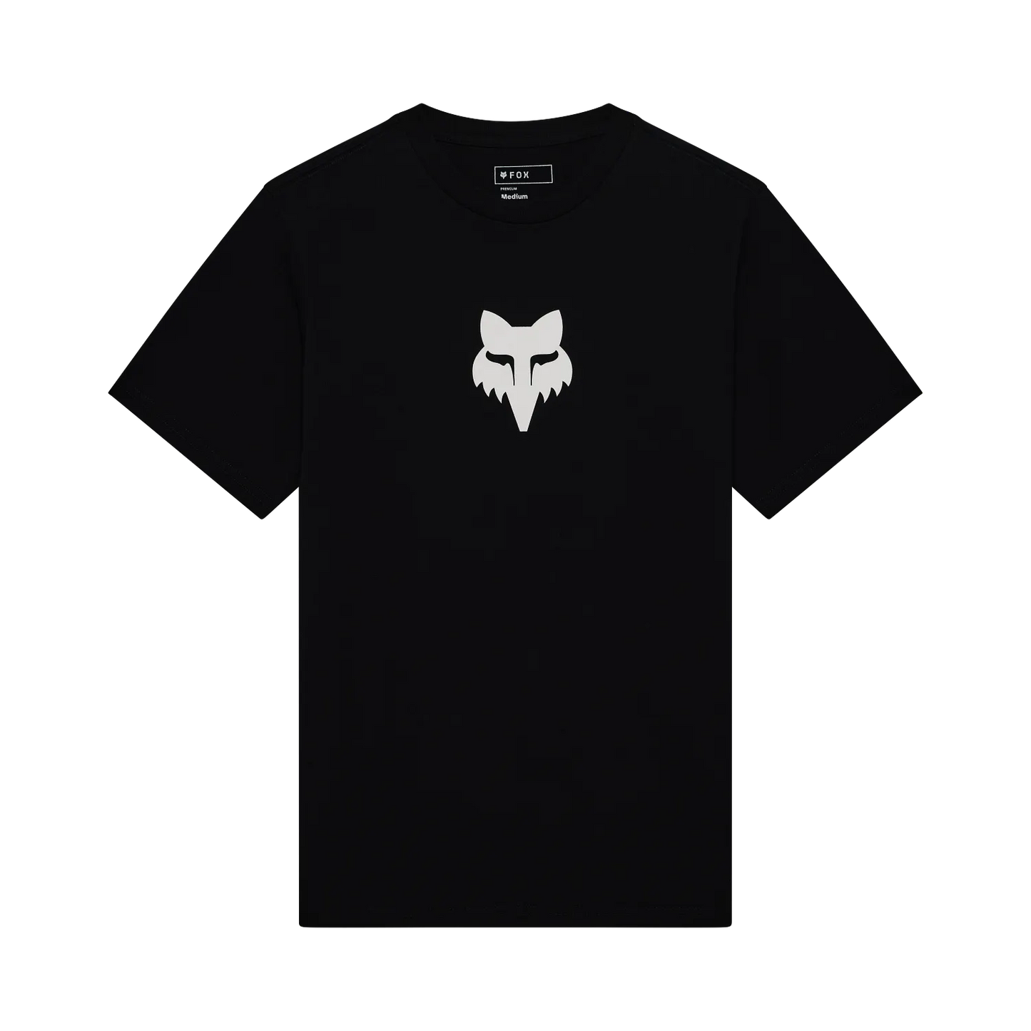 T-Shirt FOX HEAD 195 ORIGINAL Manches Courtes Noir/Blanc