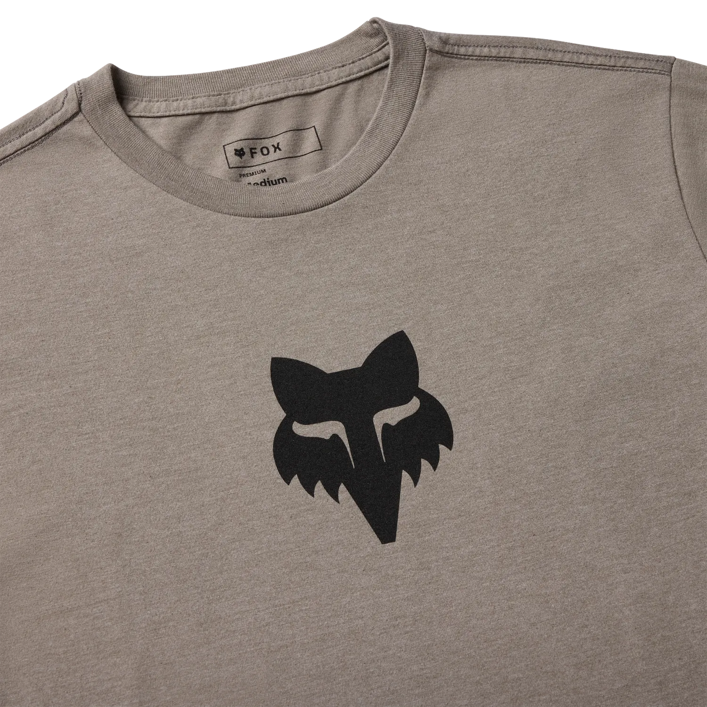 T-Shirt FOX HEAD 195 ORIGINAL Manches Courtes Gris Graphite
