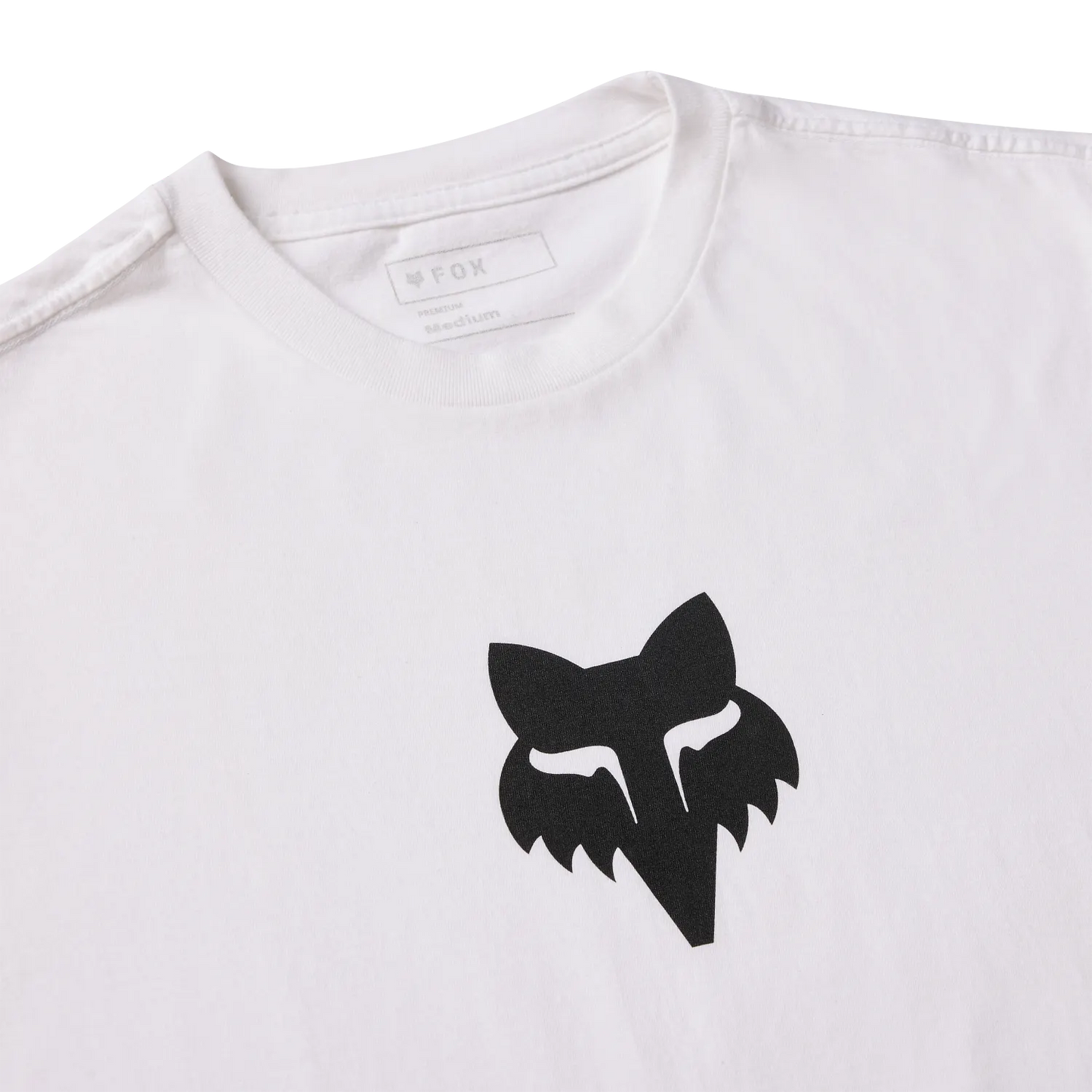 T-Shirt FOX HEAD 195 ORIGINAL Manches Courtes Blanc Optic
