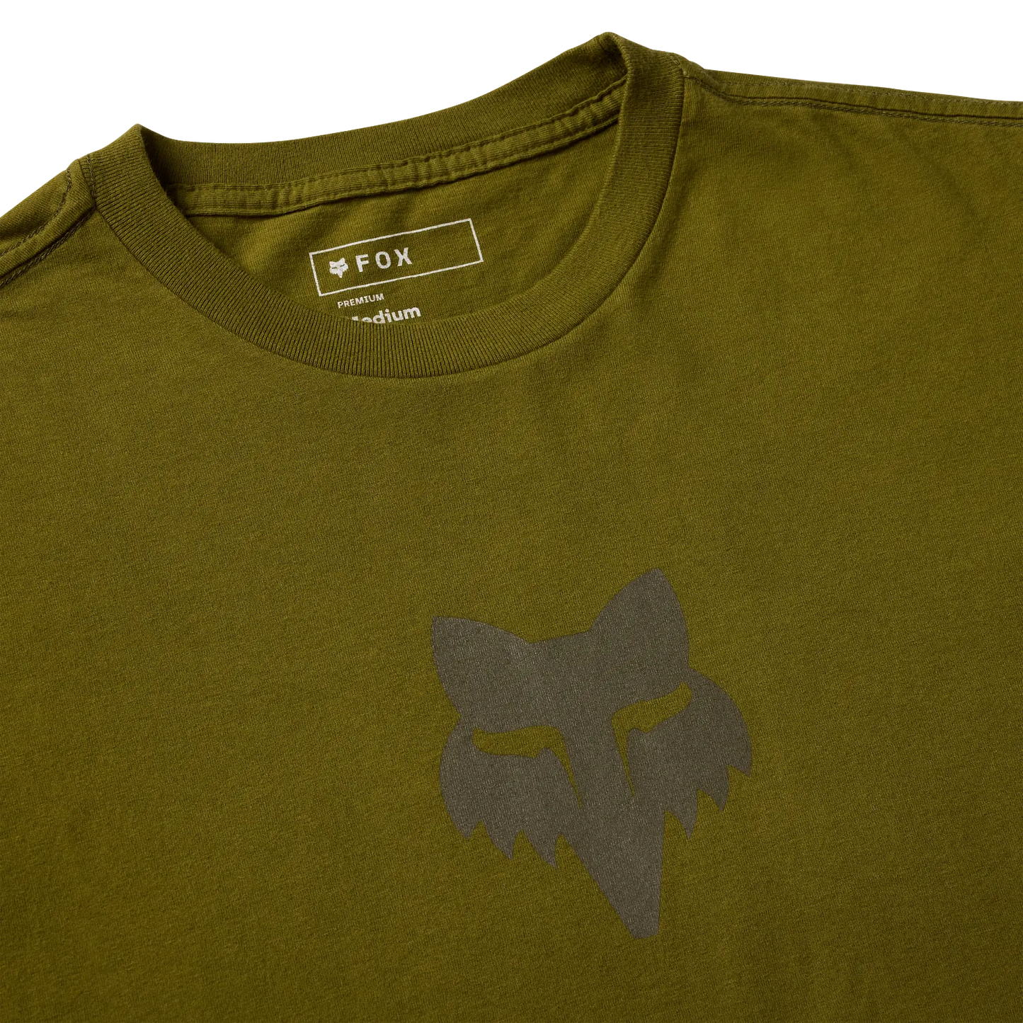 T-Shirt FOX HEAD 195 ORIGINAL Manches Courtes Vert Army