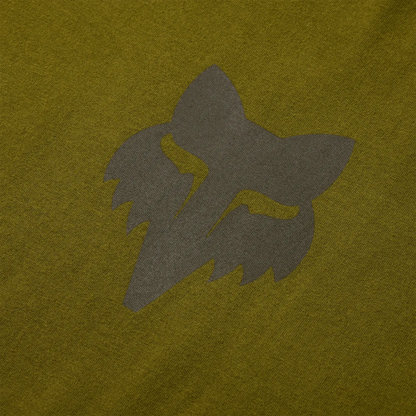 T-Shirt FOX HEAD 195 ORIGINAL Korte Mouwen Legergroen