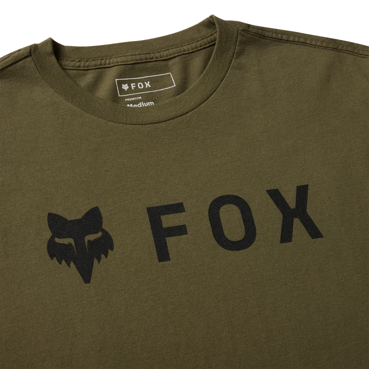 T-Shirt FOX ABSOLUTE 195 ORIGINAL Manches Courtes Vert Olive