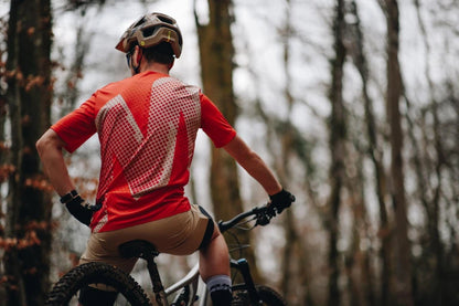 Maillot MAVIC CROSSTRAIL Korte Mouwen Rood