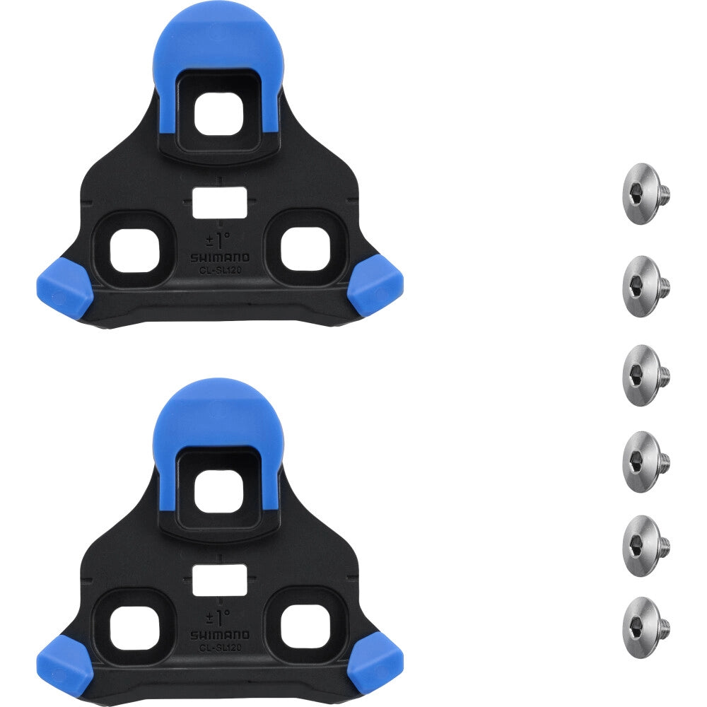 Kit Cales SHIMANO SPD-SLR Bleu 2° CL-SL120