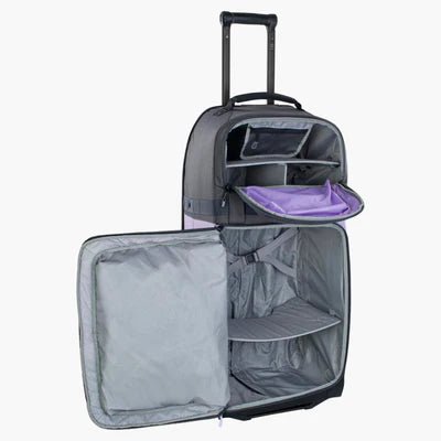 EVOC WORLD TRAVELLER 125 L Reistas Zwart/Paars