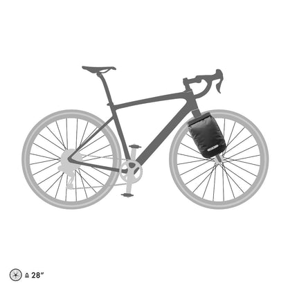 Frametas ORTLIER FORK-PACK 5,8 L Zwart
