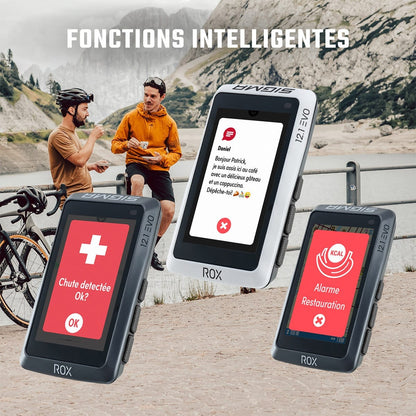 Compteur GPS SIGMA ROX 12.1 EVO Basic Noir — fonctions intelligentes et connectées