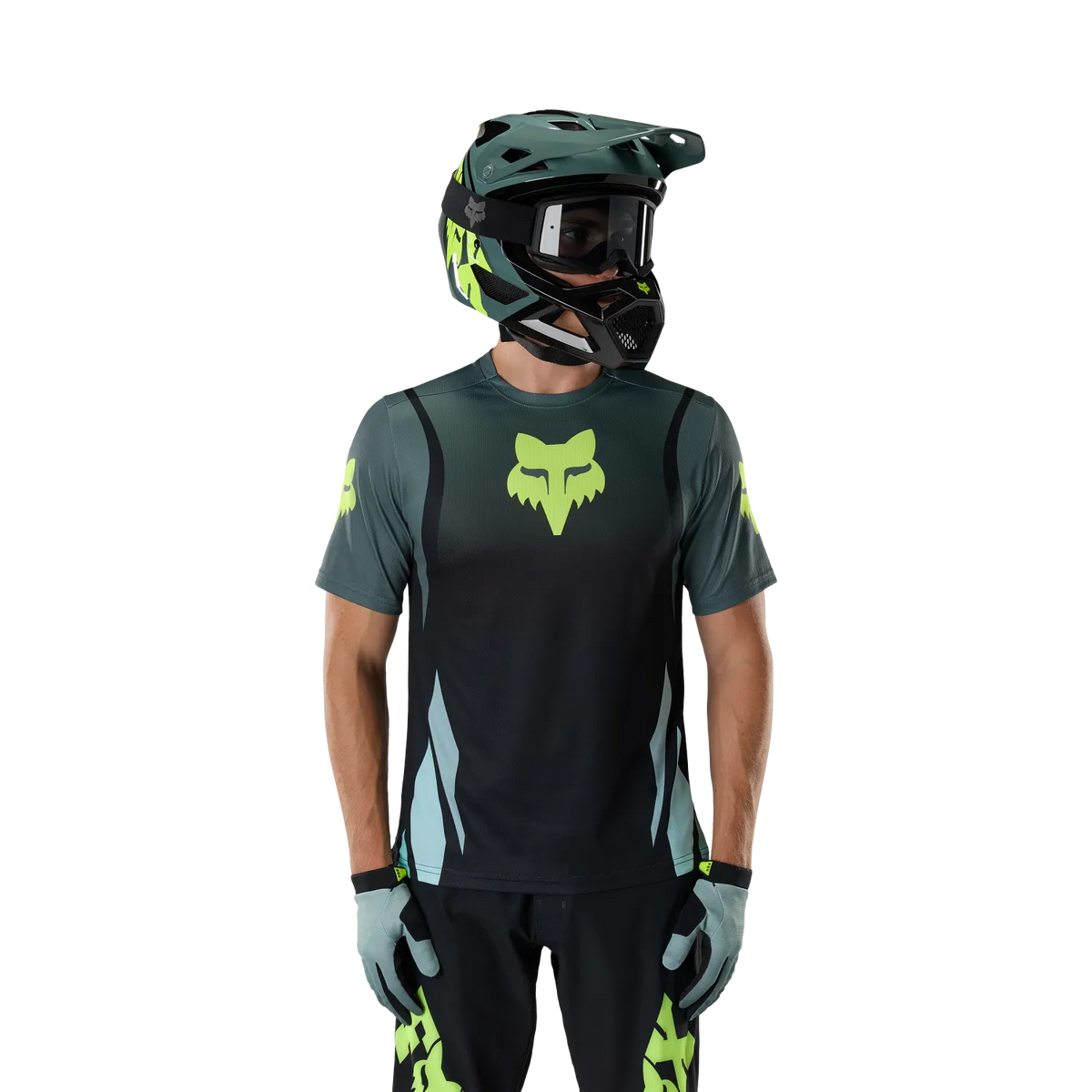 FOX RANGER FOUNDRY-shirt met korte mouwen saliegroen