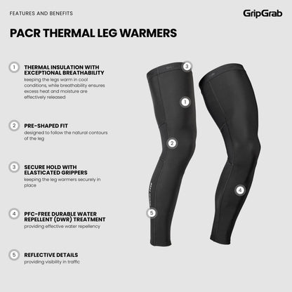 Jambières GRIPGRAB PACR THERMAL Noir