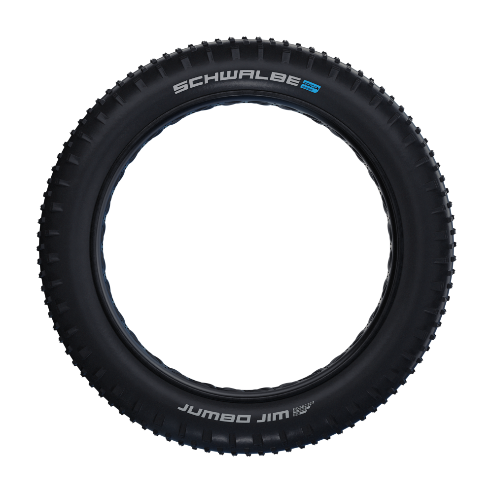 Pneu SCHWALBE JUMBO JIM 26x4.00 ADDIX SPEEDGRIP SUPERGROUND Tubeless Ready Souple Noir