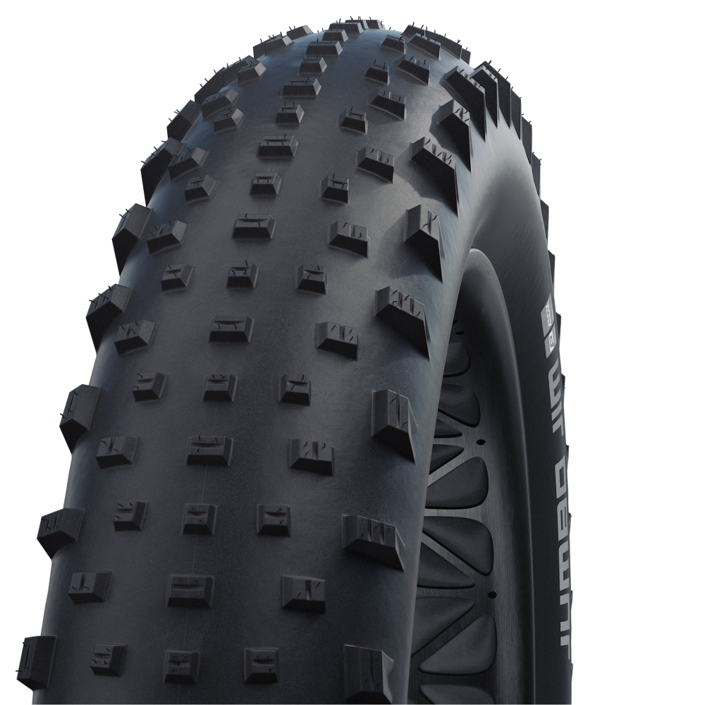 Pneu SCHWALBE JUMBO JIM 26x4.00 ADDIX SPEEDGRIP SUPERGROUND Tubeless Ready Souple Noir