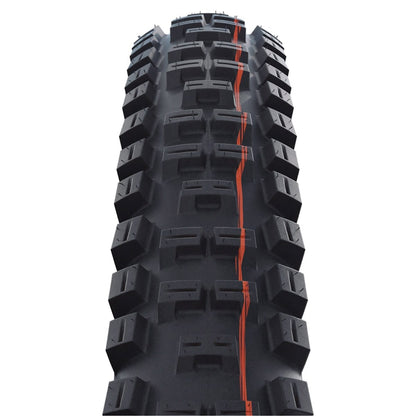 Band SCHWALBE BIG BETTY 27.5x2.60 ADDIX SOFT SUPERTRAIL Tubeless Ready Soepel Zwart