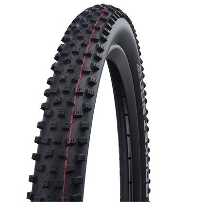 Band SCHWALBE ROCKET RON 26x2.25 ADDIX SPEED SUPERGROUND Tubeless Ready Soepel Zwart