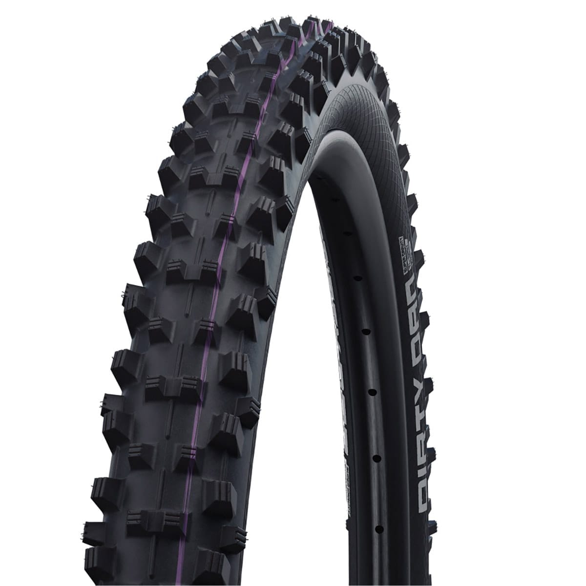 Pneu SCHWALBE DIRTY DAN 27.5x2.35 ADDIX ULTRASOFT SUPERDOWNHILL Tubeless Ready Souple Noir