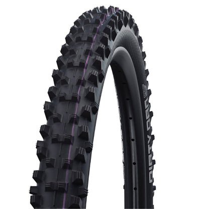 SCHWALBE DIRTY DAN 27.5x2.35 ADDIX ULTRASOFT SUPERGRAVITY Tubeless Ready Vouwband Zwart Band