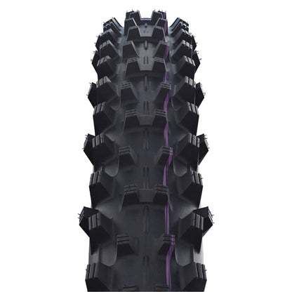 SCHWALBE DIRTY DAN 27.5x2.35 ADDIX ULTRASOFT SUPERGRAVITY Tubeless Ready Vouwband Zwart Band