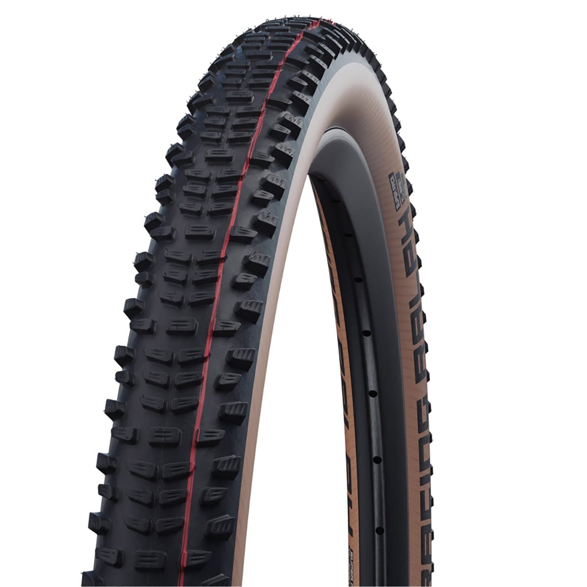 Pneu SCHWALBE RACING RALPH 29x2.25 ADDIX SPEED SUPERRACE Tubeless Ready Souple Noir/Marron