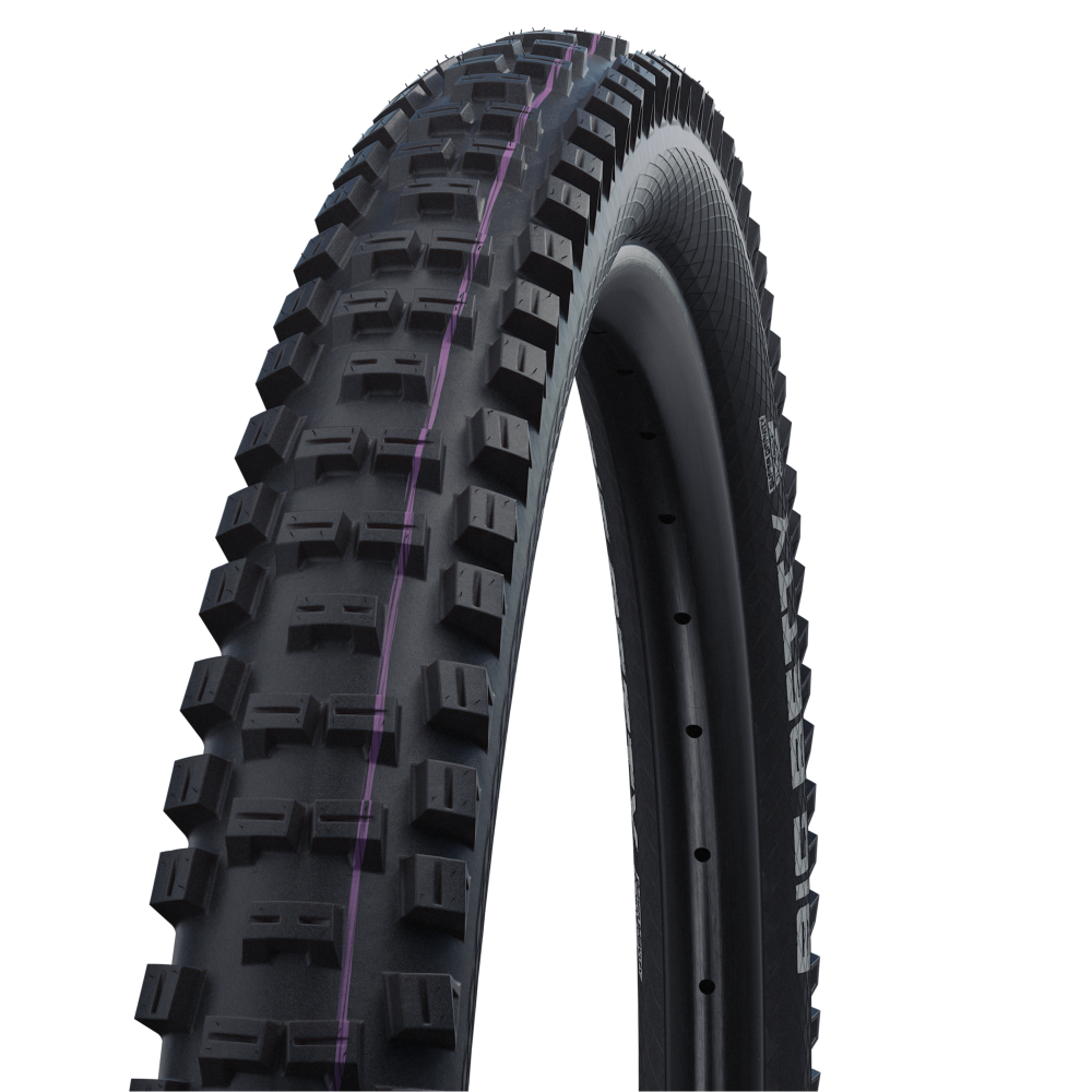 Pneu SCHWALBE BIG BETTY 29x2.40 ADDIX ULTRASOFT SUPERDOWNHILL Tubeless Ready Souple Noir