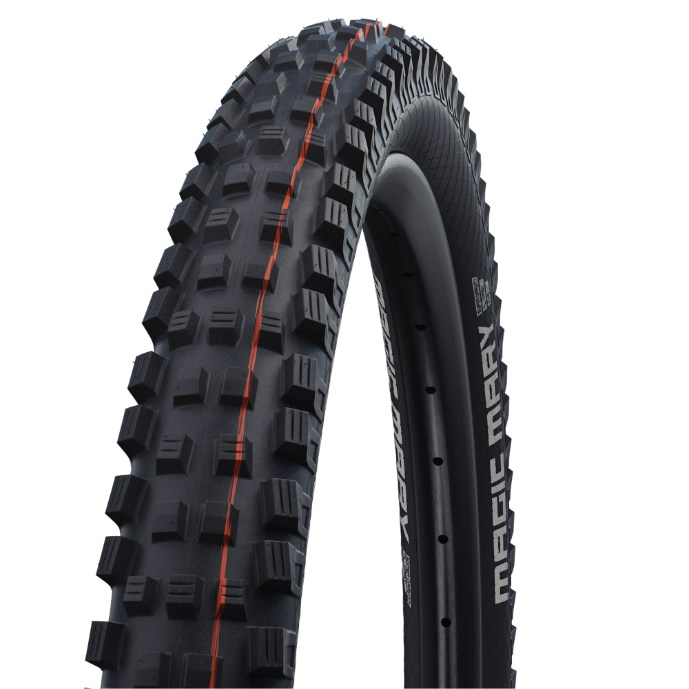 Pneu SCHWALBE MAGIC MARY 29x2.40 ADDIX SOFT SUPERTRAIL Tubeless Ready Souple Noir