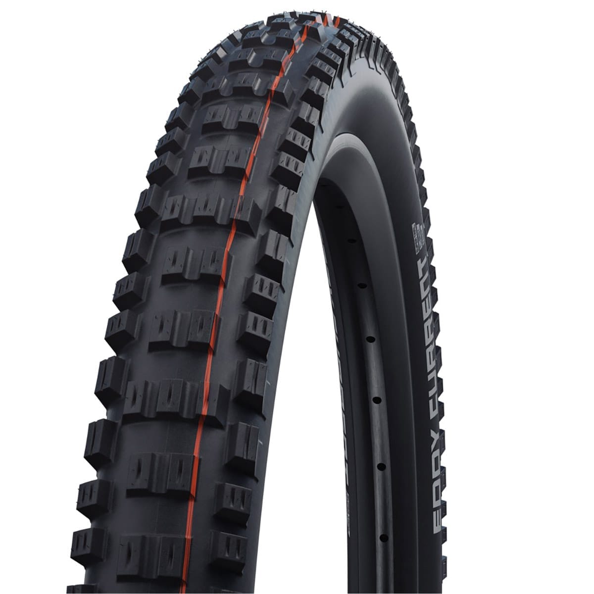 Pneu SCHWALBE EDDY CURRENT FRONT 27.5x2.80 ADDIX SOFT SUPERTRAIL Tubeless Ready Souple Noir