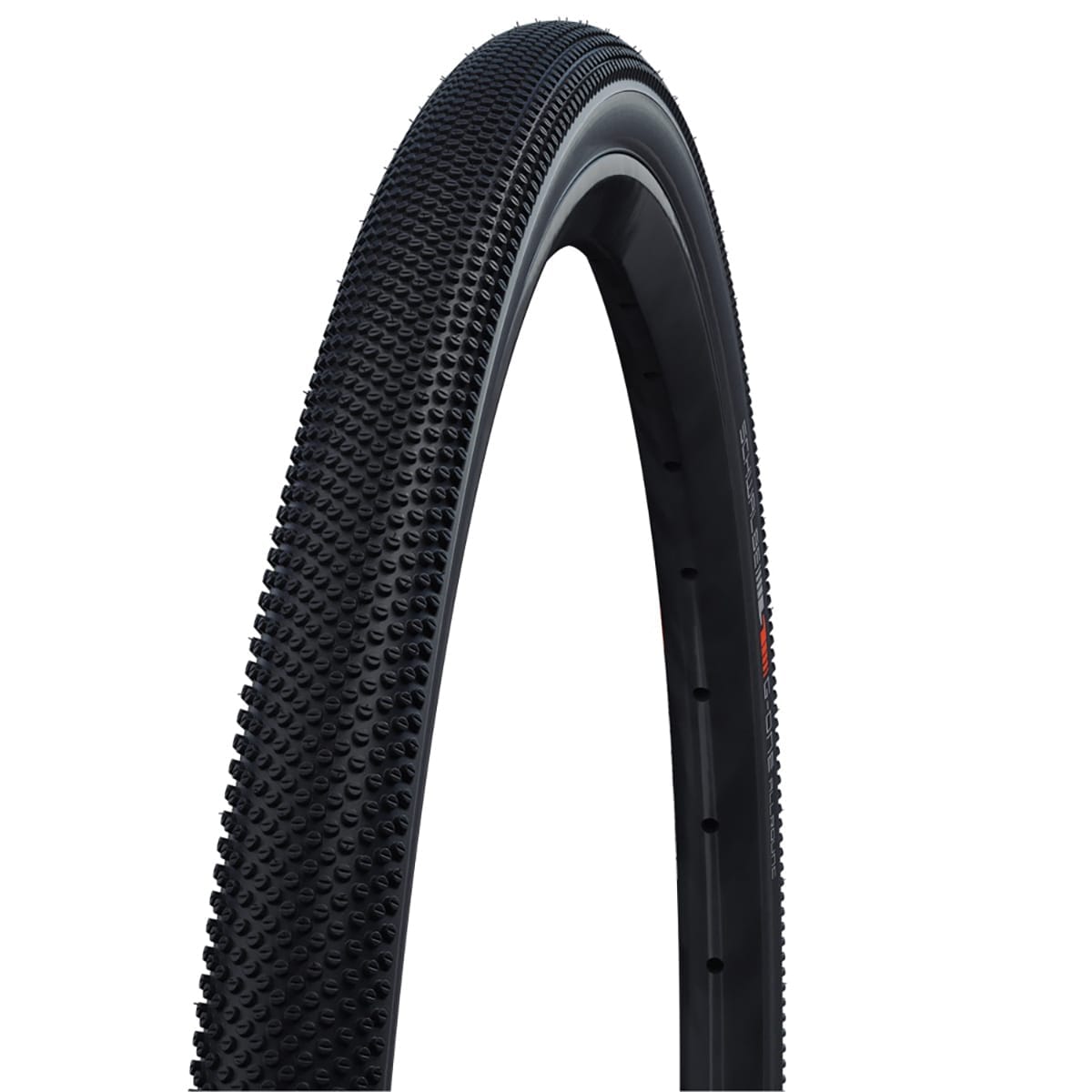 SCHWALBE G-ONE ALLROUND SUPER GROUND ADDIX SpeedGrip Super Ground 700x45c Tubeless Ready Zwart band