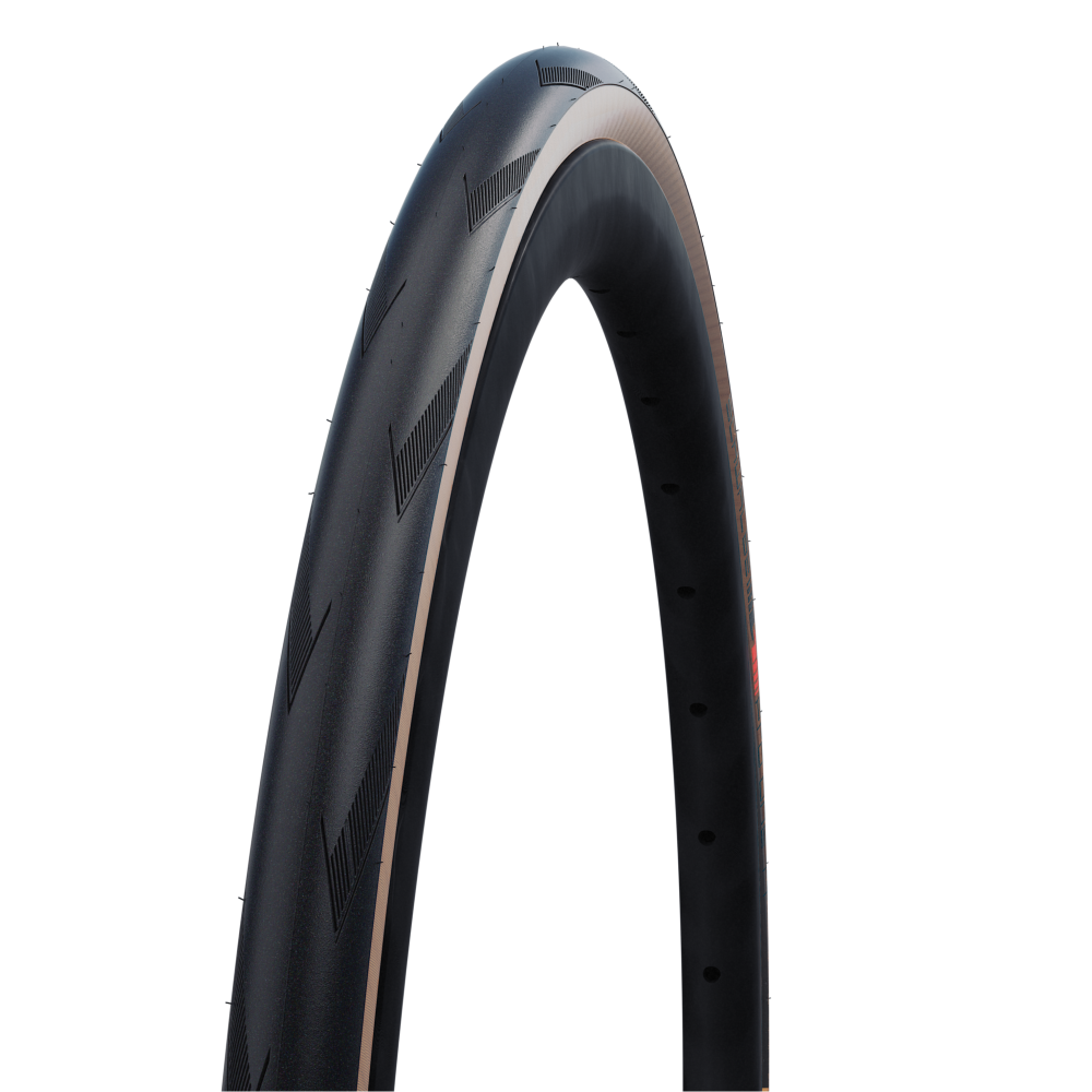 Pneu SCHWALBE PRO ONE ADDIX Race Super Race V-Guard 700x28c Tubeless Ready Beige