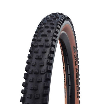 Band SCHWALBE NOBBY NIC 29x2.40 ADDIX PERFORMANCE Tubetype Soepel Zwart/Bruin