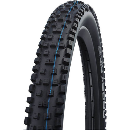 Band SCHWALBE NOBBY NIC 27.5x2.40 ADDIX SPEEDGRIP SUPERGROUND Tubeless Ready Soepel Zwart
