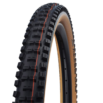 Band SCHWALBE BIG BETTY 29x2.40 Super Gravity Addix Soft Tubeless Ready Soepel Zwart/Bruin