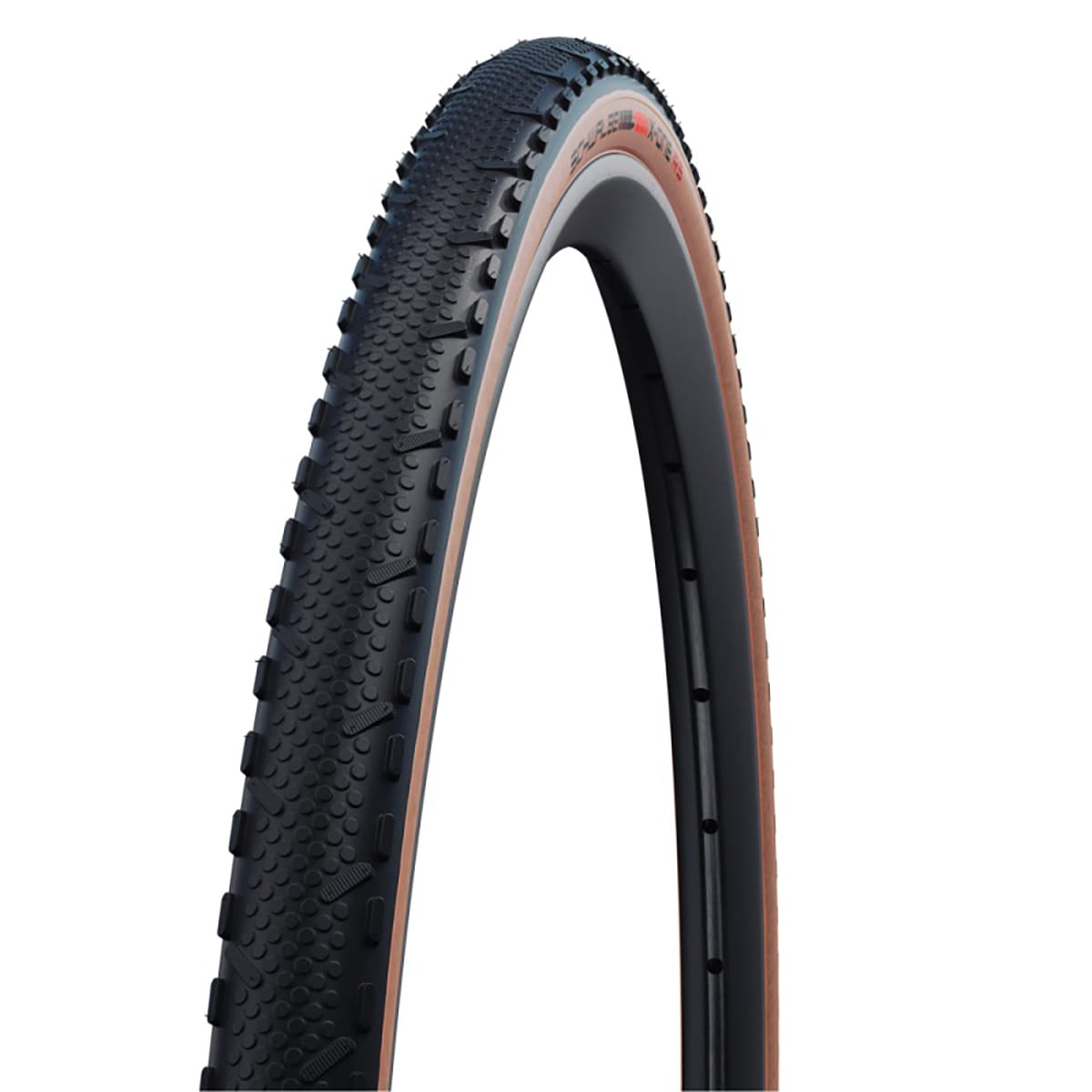 SCHWALBE X-ONE RS ADDIX Race Super Race V-Guard 700x33C Tubeless Ready Beige band