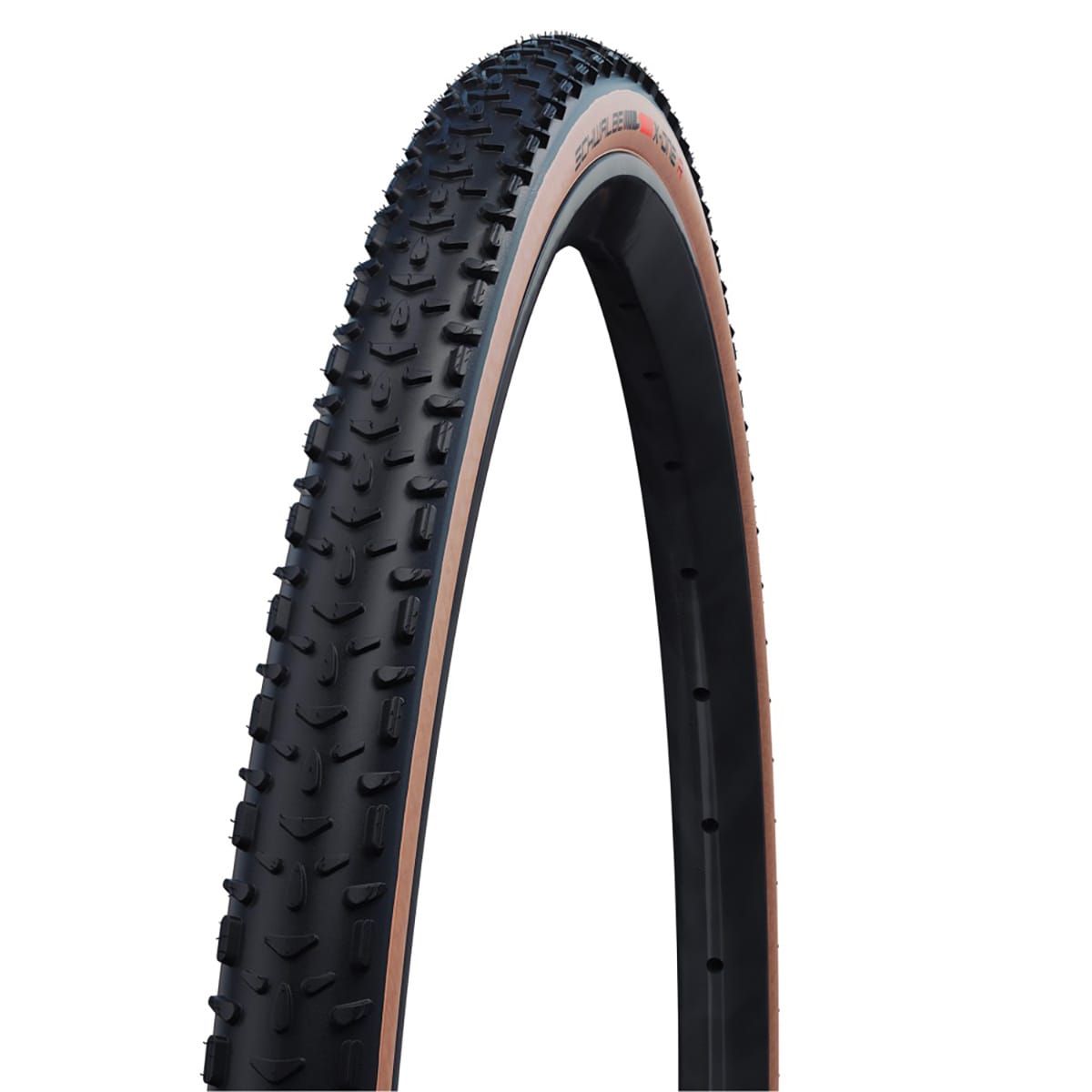 SCHWALBE X-ONE R ADDIX Race Super Race V-Guard 700x33C Tubeless Ready Beige band