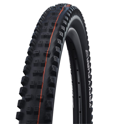 Band SCHWALBE TACKY CHAN 27.5x2.40 Super Gravity Addix Soft Tubeless Ready Soepel Zwart