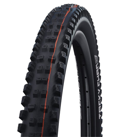 Pneu SCHWALBE TACKY CHAN 27.5x2.40 Super Gravity Addix Soft Tubeless Ready Souple Noir