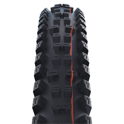 Band SCHWALBE TACKY CHAN 27.5x2.40 Super Gravity Addix Soft Tubeless Ready Soepel Zwart