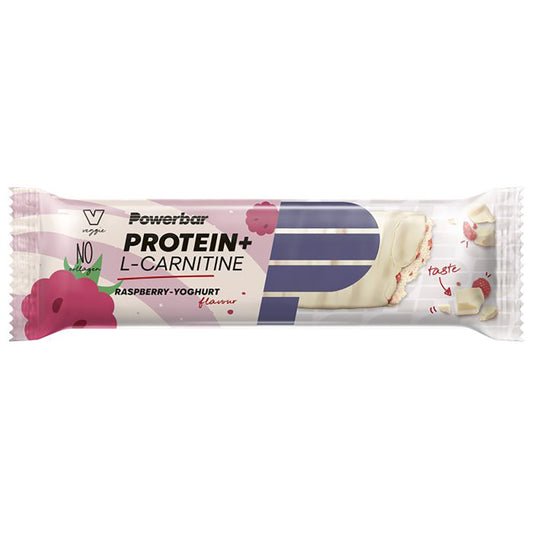 POWERBAR PROTEIN+ L-CARNITINE Herstelreep (35g) Framboos Yoghurt