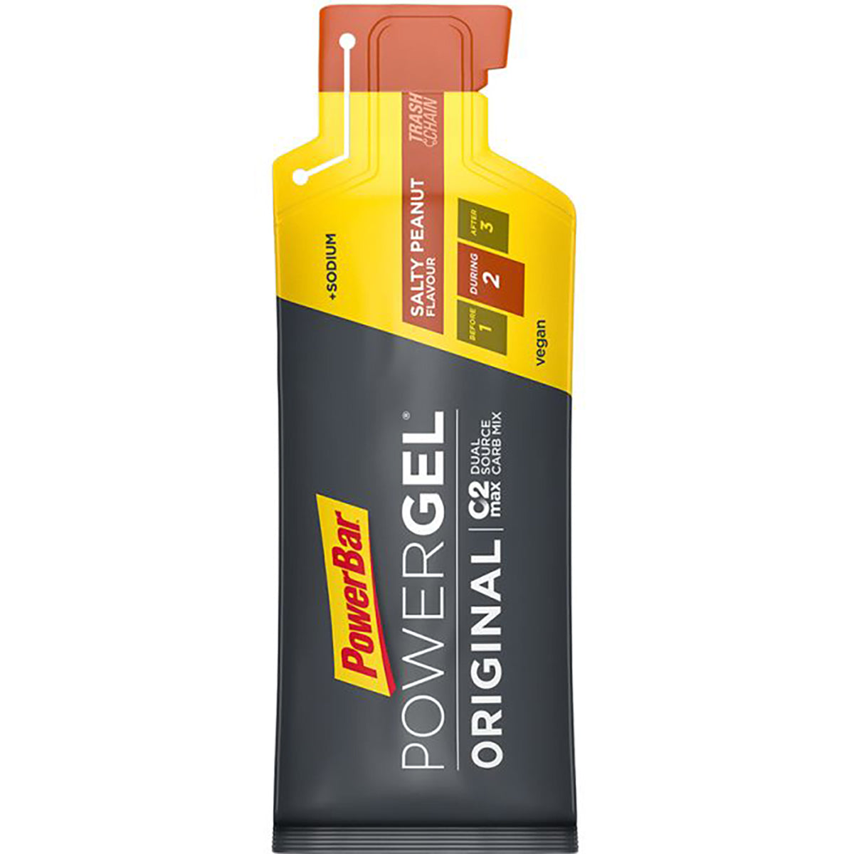 Gel Énergétique POWERBAR POWERGEL ORIGINAL (41 g) Cacahuète Salé