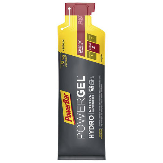 POWERBAR POWERGEL HYDRO Energy Gel (41g) Cafeïnehoudende Kers