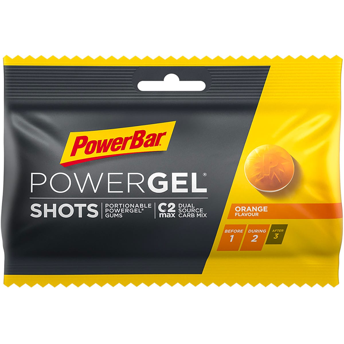 Bonbons POWERBAR POWERGEL Shots (60gr) Orange