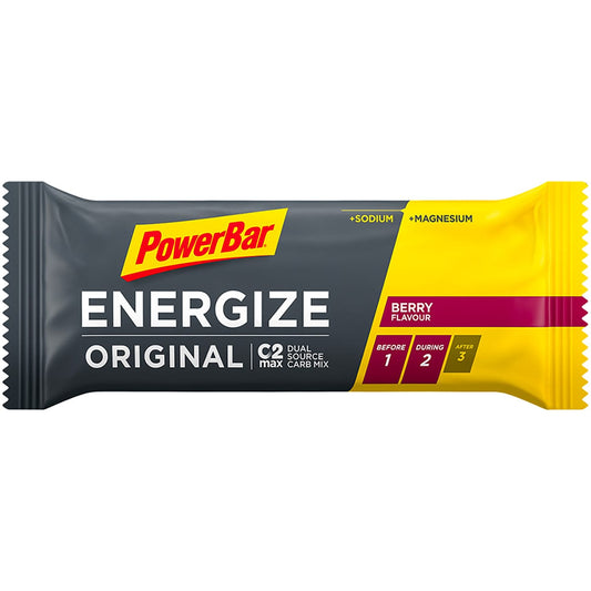 Barre Énergétique POWERBAR ENERGIZE ORIGINAL (55gr) Baie