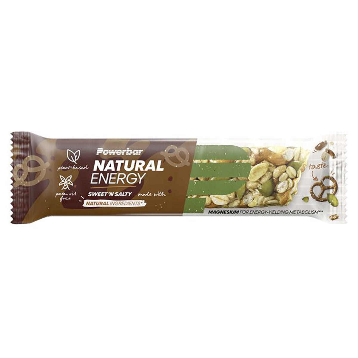 POWERBAR NATURAL ENERGY Reep (40 g) Gezouten Zoet