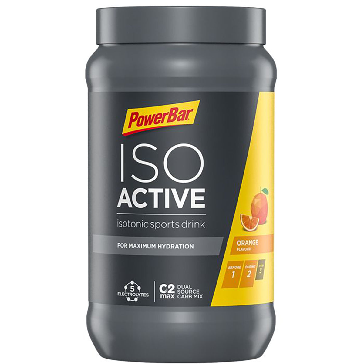 POWERBAR ISOACTIVE Energiedrank (600 g) Sinaasappel