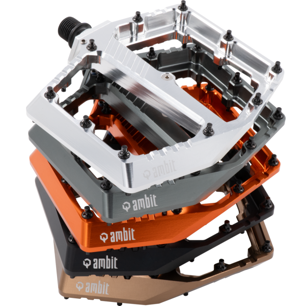 Pédales Plates AMBIT BREACH Medium Bleu