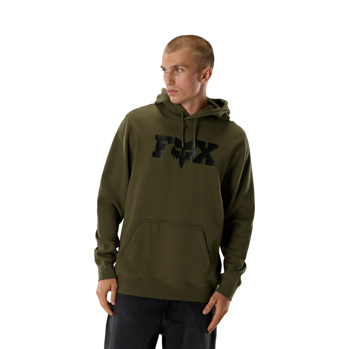 FOX F HEAD X FLEECE hoodie groen