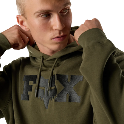 FOX F HEAD X FLEECE hoodie groen