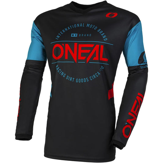 Maillot O'NEAL ELEMENT BRAND Noir/Bleu