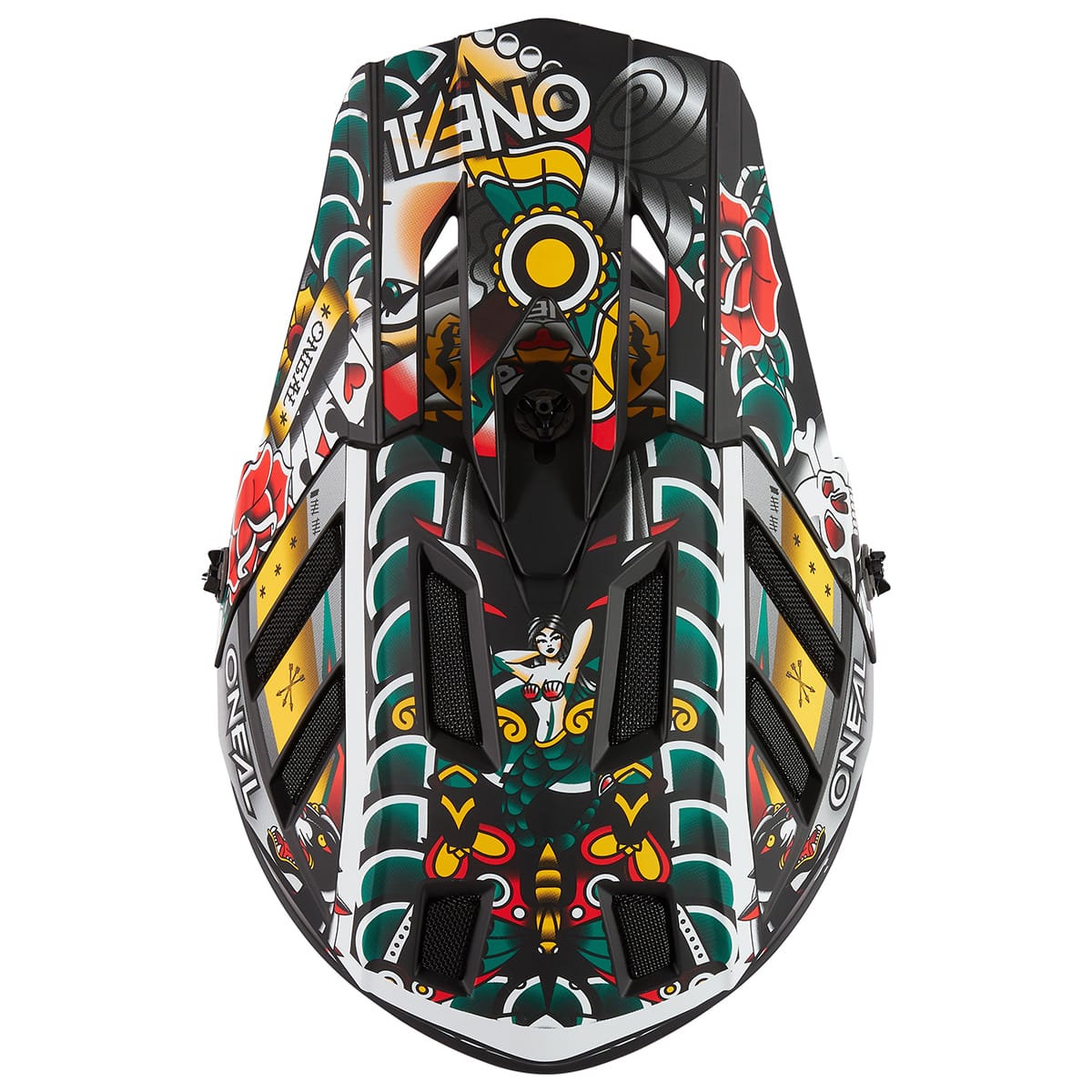 Casque VTT O'NEAL BACKFLIP INKED Multicolore